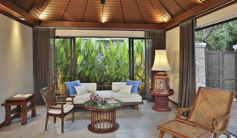 Pimalai Koh Lanta - One Bedroom Beachside Suite Living Room